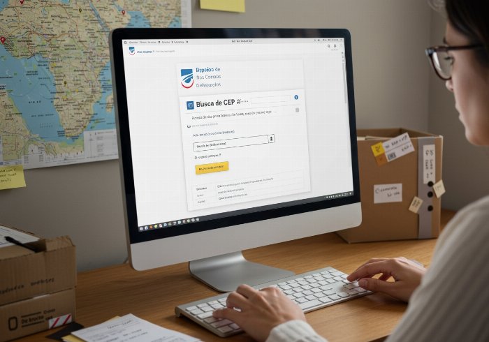 como buscar cep correios